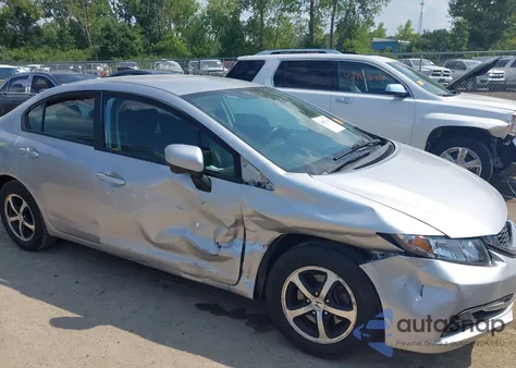 2015 Honda Civic Se z USA, uszkodzony, nr VIN 19XFB2F73FE089681